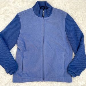 Blue Women's Zip Front Jacket